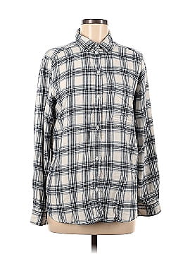 American Eagle Outfitters Long Sleeve Button-Down Shirt (view 1)