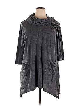 Ulla Popken 3/4 Sleeve Top (view 1)