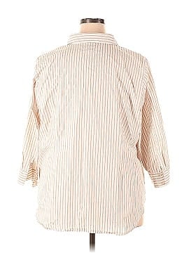 Liz Claiborne 3/4 Sleeve Button-Down Shirt (view 2)