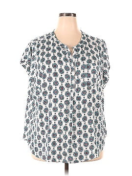 Liz Claiborne Short Sleeve Blouse (view 1)