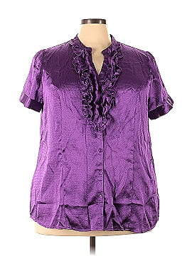 Lane Bryant Short Sleeve Blouse (view 1)