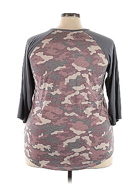 Torrid 3/4 Sleeve T-Shirt (view 2)