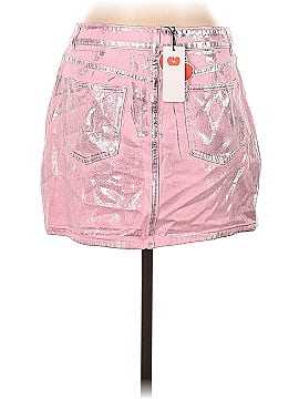 Cider Denim Skirt (view 2)