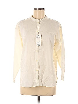 Uniqlo 3/4 Sleeve Button-Down Shirt (view 1)