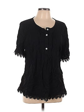 Shein Curve Short Sleeve Blouse (view 1)