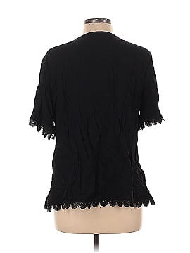 Shein Curve Short Sleeve Blouse (view 2)