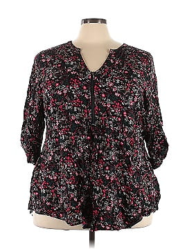 Torrid 3/4 Sleeve Blouse (view 1)