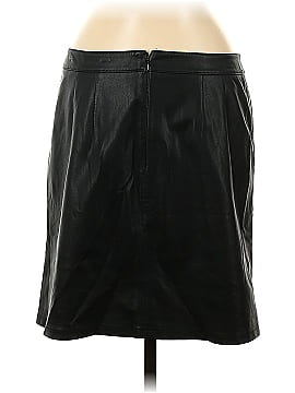 Ann Taylor LOFT Faux Leather Skirt (view 2)