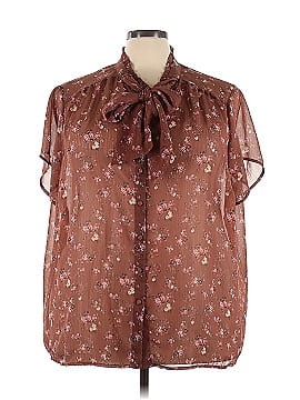 Pleione Short Sleeve Blouse (view 1)