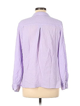 Calvin Klein Long Sleeve Button-Down Shirt (view 2)