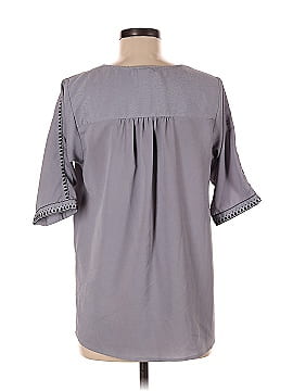 MM Couture by Miss Me Short Sleeve Blouse (view 2)
