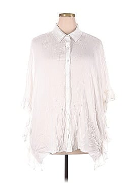 Ashley Stewart 3/4 Sleeve Button-Down Shirt (view 1)