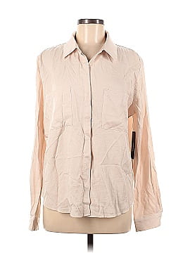 Lulus Long Sleeve Button-Down Shirt (view 1)