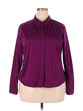 Liz Claiborne Long Sleeve Button-Down Shirt (view 1)