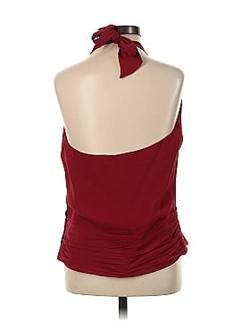 BCBGMAXAZRIA Sleeveless Silk Top (view 2)