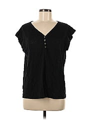 Ann Taylor Loft Short Sleeve Henley