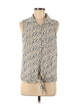 MiMo Sleeveless Button-Down Shirt (view 1)