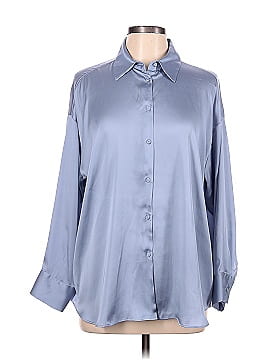 Zara Long Sleeve Button-Down Shirt (view 1)