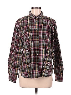 Ann Taylor LOFT Long Sleeve Button-Down Shirt (view 1)