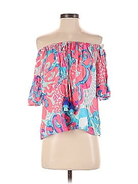 Lilly Pulitzer Short Sleeve Blouse (view 1)