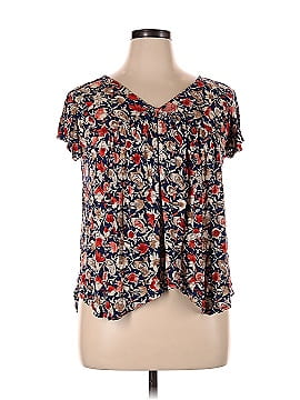 Lucky Brand Short Sleeve Blouse (view 1)