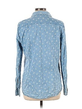 Ann Taylor LOFT Long Sleeve Button-Down Shirt (view 2)