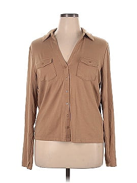 Gap Long Sleeve Button-Down Shirt (view 1)