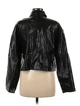 Windsor Faux Leather Jacket (view 2)