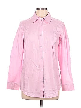 Jessica London Long Sleeve Button-Down Shirt (view 1)