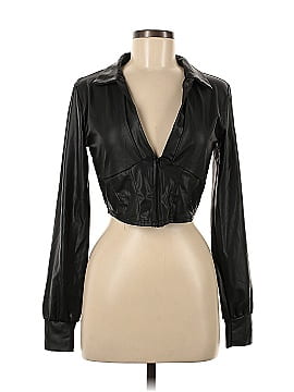 Windsor Faux Leather Top (view 1)