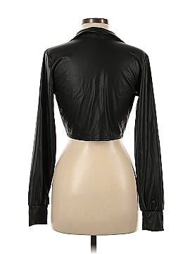 Windsor Faux Leather Top (view 2)