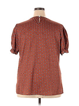 Shein Curve Short Sleeve Blouse (view 2)