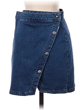 We the Free Denim Skirt (view 1)