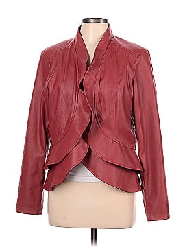 Belle By Kim Gravel Leather Jacket (view 1)