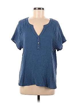 Gap Short Sleeve Henley (view 1)