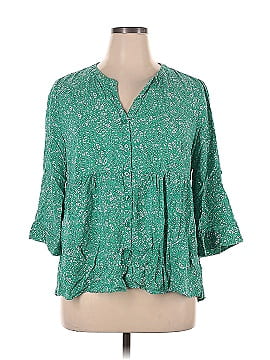 Cynthia Rowley TJX 3/4 Sleeve Blouse (view 1)