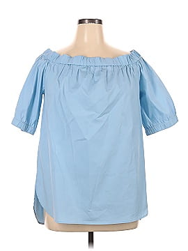 MICHAEL Michael Kors Short Sleeve Blouse (view 1)