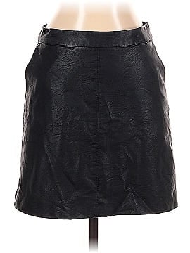 Topshop Faux Leather Skirt (view 1)