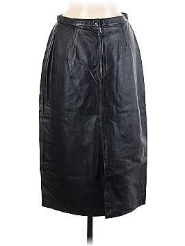 Assorted Brands Faux Leather Skirt (view 2)