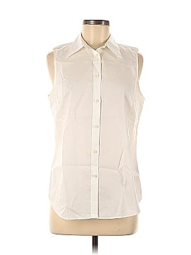 Lauren by Ralph Lauren Sleeveless Button-Down Shirt (view 1)