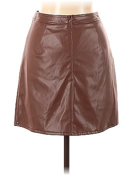 Elf Sack Faux Leather Skirt (view 2)