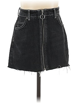 Topshop Denim Skirt (view 1)