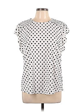 Adrianna Papell Short Sleeve Blouse (view 1)