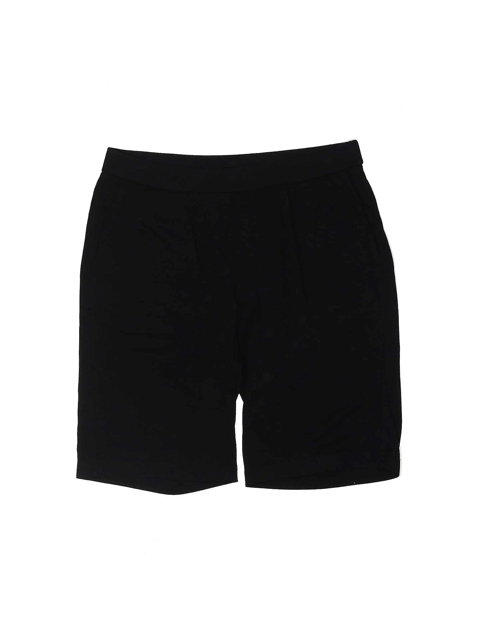 Eileen Fisher Solid Tortoise Black Shorts Size M - 73% off | ThredUp