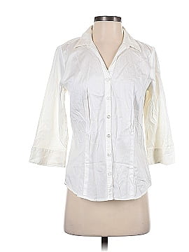 Dana Buchman 3/4 Sleeve Button-Down Shirt (view 1)