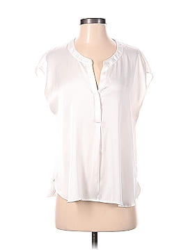 R | Label Short Sleeve Blouse (view 1)