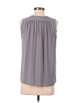 Vince. Sleeveless Silk Top (view 2)