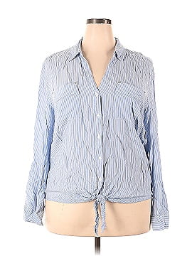 Jones New York Long Sleeve Button-Down Shirt (view 1)