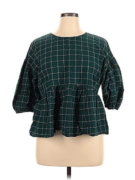 A New Day Short Sleeve Blouse (view 1)