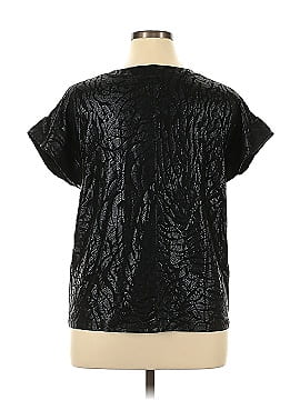 White House Black Market Short Sleeve Blouse (view 2)